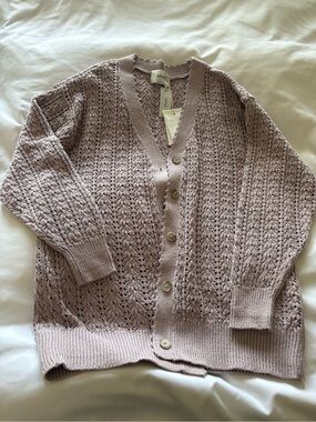 Wilfred Cloudy Lilac Reverence Cardigan